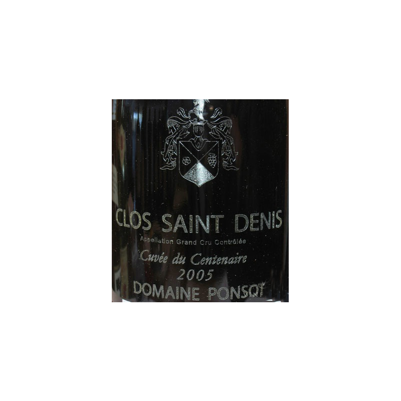  Invest in the rare Ponsot Cuvée du Centenaire