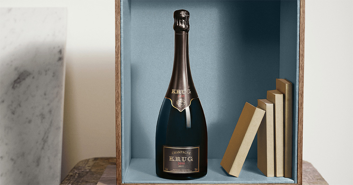 Krug Brut 1990, the best champagne directly delivered to your door